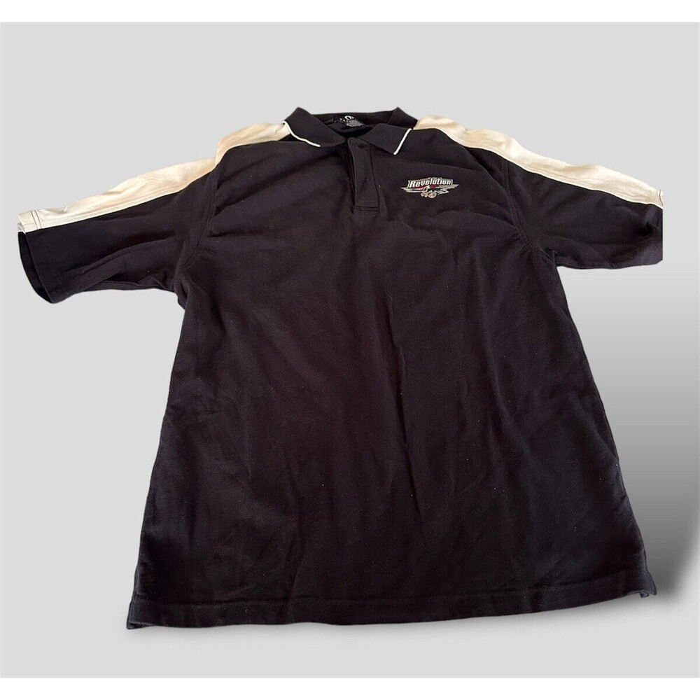 York Revolution Logo Polo Golf Shirt Mens Xl Vantage Combed Cotton MiLB Baseball